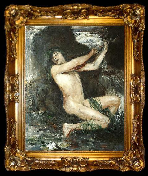 framed  Ernst Josephson nacken, ta009-2